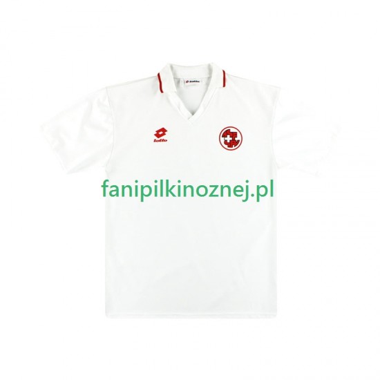 Koszulka Reprezentacji Szwajcarii Retro 1994 Wyjazdowa Krótkie Rękawy ,Męska