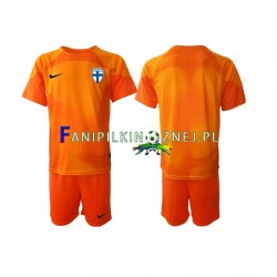 Koszulka Reprezentacji Finlandii Bramkarska 2022-2023 Domowa Krótkie Rękawy ,Dziecięca