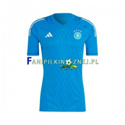 Koszulka Reprezentacji Niemiec Bramkarska Mistrzostwa Świata 2022 Domowa Krótkie Rękawy ,Męska