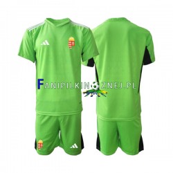 Koszulka Reprezentacji Węgier Bramkarska 2022 Domowa Krótkie Rękawy ,Dziecięca