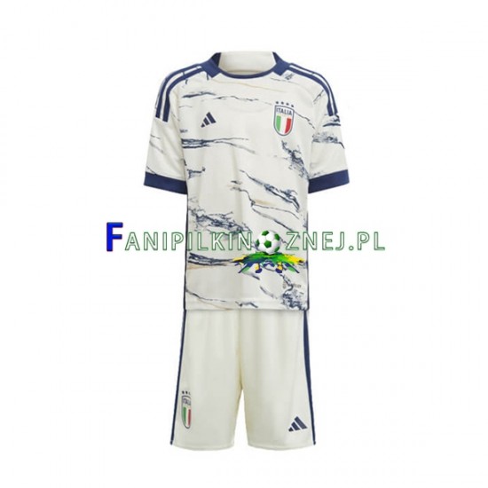 Koszulka Reprezentacji Włoch 2023 Wyjazdowa Krótkie Rękawy ,Dziecięca