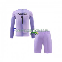 Koszulka Liverpool A.Becker 1 Bramkarska 2022-2023 Domowa Długie Rękawy ,Dziecięca