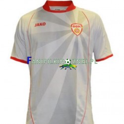 Koszulka Reprezentacji Macedonii Północnej 2022 Wyjazdowa Krótkie Rękawy ,Męska