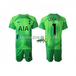 Koszulka Tottenham Hotspur Hugo Lloris 1 Bramkarska 2022-2023 Wyjazdowa Krótkie Rękawy ,Dziecięca