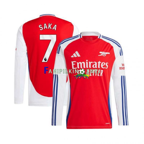 Koszulka Arsenal Bukayo Saka 7 2024-2025 Domowa Długie Rękawy ,Męska Koszulka Arsenal Bukayo Saka 7 2024-2025 Domowa Długie Rękawy ,Męska