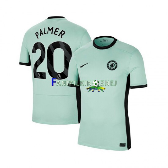 Koszulka Chelsea Cole Palmer 20 2023-2024 Trzeci Krótkie Rękawy ,Męska Koszulka Chelsea Cole Palmer 20 2023-2024 Trzeci Krótkie Rękawy ,Męska