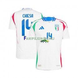 Koszulka Reprezentacji Włoch Chiesa 14 ME 2024 Wyjazdowa Krótkie Rękawy ,Męska