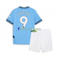 Koszulka Manchester City Erling Haaland 9 2024-2025 Domowa Krótkie Rękawy ,Dziecięca