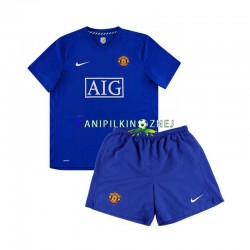 Koszulka Manchester United Retro 2008 Wyjazdowa Krótkie Rękawy ,Dziecięca