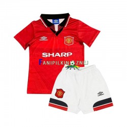 Koszulka Manchester United Retro 1994 Domowa Krótkie Rękawy ,Dziecięca