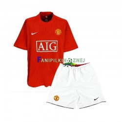 Koszulka Manchester United 2007 Retro Domowa Krótkie Rękawy ,Dziecięca