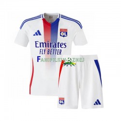 Koszulka Olympique Lyon 2024-2025 Domowa Krótkie Rękawy ,Dziecięca