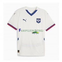 Koszulka Reprezentacji Serbii 2024-2025 Wyjazdowa Krótkie Rękawy ,Męska