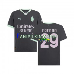 Koszulka AC Milan Fofana 29 2024-2025 Trzeci Krótkie Rękawy ,Męska