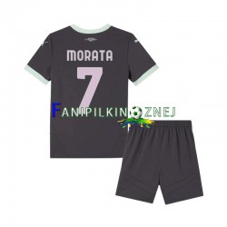 Koszulka AC Milan Morata 7 2024-2025 Trzeci Krótkie Rękawy ,Dziecięca