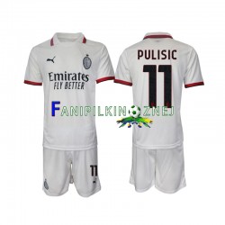 Koszulka AC Milan Pulisic 11 2024-2025 Wyjazdowa Krótkie Rękawy ,Dziecięca
