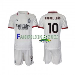 Koszulka AC Milan Rafael Leao 10 2024-2025 Wyjazdowa Krótkie Rękawy ,Dziecięca