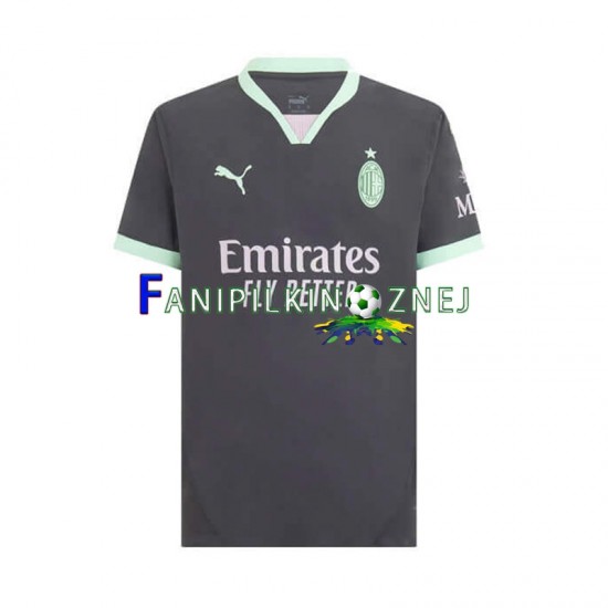 Koszulka AC Milan 2024-2025 Trzeci Krótkie Rękawy ,Męska Koszulka AC Milan 2024-2025 Trzeci Krótkie Rękawy ,Męska