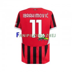Koszulka AC Milan ibrahimovic 11 2024-2025 Domowa Krótkie Rękawy ,Męska