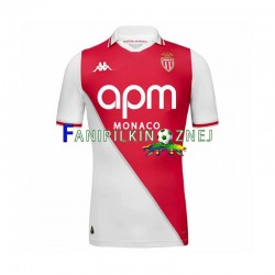 Koszulka AS Monaco 2024-2025 Domowa Krótkie Rękawy ,Męska