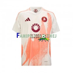 Koszulka AS Roma 2024-2025 Wyjazdowa Krótkie Rękawy ,Męska