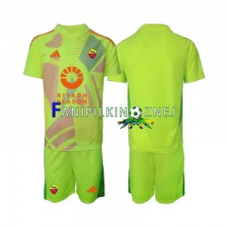 Koszulka AS Roma Bramkarska 2024-2025 Wyjazdowa Krótkie Rękawy ,Dziecięca