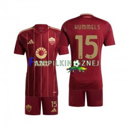 Koszulka AS Roma Mats Hummels 15 2024-2025 Domowa Krótkie Rękawy ,Dziecięca