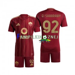 Koszulka AS Roma Stephan El Shaarawy 92 2024-2025 Domowa Krótkie Rękawy ,Dziecięca