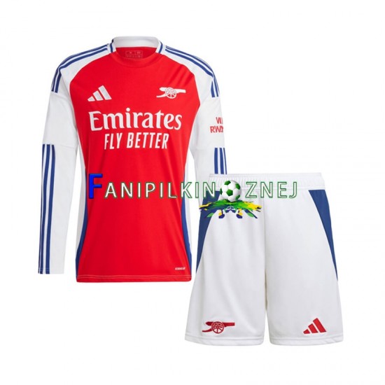 Koszulka Arsenal 2024-2025 Domowa Długie Rękawy ,Dziecięca Koszulka Arsenal 2024-2025 Domowa Długie Rękawy ,Dziecięca