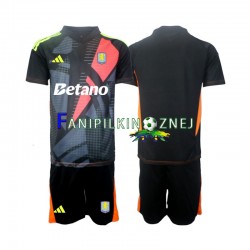 Koszulka Aston Villa Bramkarska 2024-2025 Domowa Krótkie Rękawy ,Dziecięca