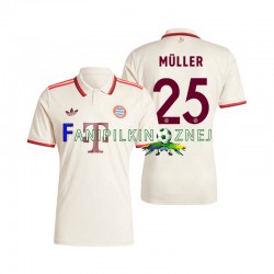 Koszulka Bayern Monachium Muller 25 2024-2025 Trzeci Krótkie Rękawy ,Męska