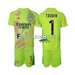 Koszulka Benfica Anatolij Trubin 1 Bramkarska 2024-2025 Domowa Krótkie Rękawy ,Dziecięca