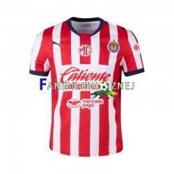 Koszulka CD Guadalajara 2024-2025 Domowa Krótkie Rękawy ,Męska