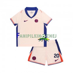 Koszulka Chelsea Cole Palmer 20 2024-2025 Wyjazdowa Krótkie Rękawy ,Dziecięca