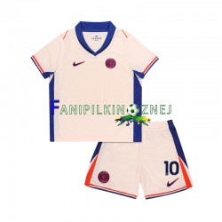 Koszulka Chelsea Mychajlo Mudryk 10 2024-2025 Wyjazdowa Krótkie Rękawy ,Dziecięca