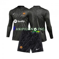 Koszulka FC Barcelona Bramkarska 2024-2025 Trzeci Długie Rękawy ,Dziecięca