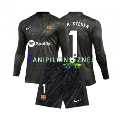 Koszulka FC Barcelona Ter Stegen 1 Bramkarska 2024-2025 Trzeci Długie Rękawy ,Dziecięca