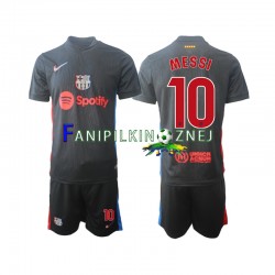 Koszulka FC Barcelona Lionel Messi 10 2024-2025 Wyjazdowa Krótkie Rękawy ,Dziecięca