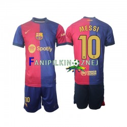 Koszulka FC Barcelona Lionel Messi 10 2024-2025 Domowa Krótkie Rękawy ,Dziecięca