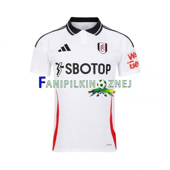 Koszulka Fulham 2024-2025 Domowa Krótkie Rękawy ,Męska