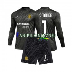 Koszulka Inter Mediolan Yann Sommer 1 Bramkarska 2024-2025 Trzeci Długie Rękawy ,Dziecięca