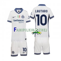 Koszulka Inter Mediolan Lautaro 10 2024-2025 Wyjazdowa Krótkie Rękawy ,Dziecięca