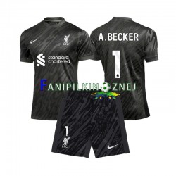 Koszulka Liverpool Alisson Becker 1 Bramkarska 2024-2025 Domowa Krótkie Rękawy ,Dziecięca