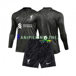 Koszulka Liverpool Bramkarska 2024-2025 Domowa Długie Rękawy ,Dziecięca