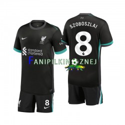 Koszulka Liverpool Szoboszlai 8 2024-2025 Wyjazdowa Krótkie Rękawy ,Dziecięca
