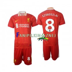Koszulka Liverpool Szoboszlai 8 2024-2025 Domowa Krótkie Rękawy ,Dziecięca