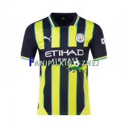 Koszulka Manchester City 2024-2025 Wyjazdowa Krótkie Rękawy ,Męska