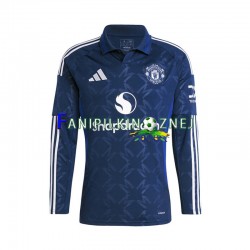 Koszulka Manchester United 2024-2025 Wyjazdowa Długie Rękawy ,Męska