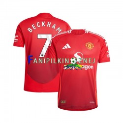 Koszulka Manchester United Beckham 7 2024-2025 Domowa Krótkie Rękawy ,Męska