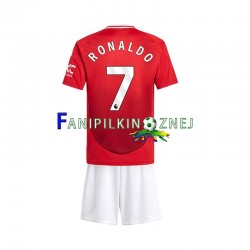 Koszulka Manchester United Cristiano Ronaldo 7 2024-2025 Domowa Krótkie Rękawy ,Dziecięca